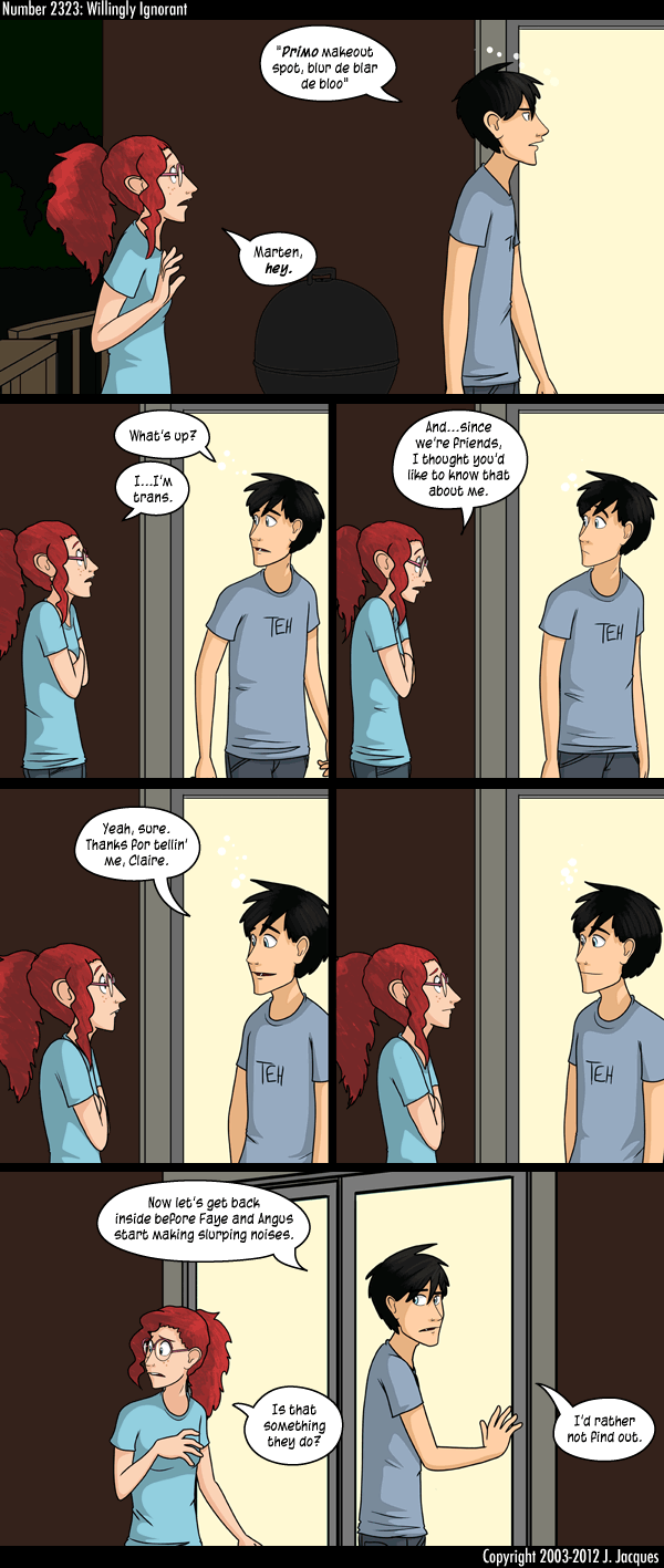 Questionable content claire