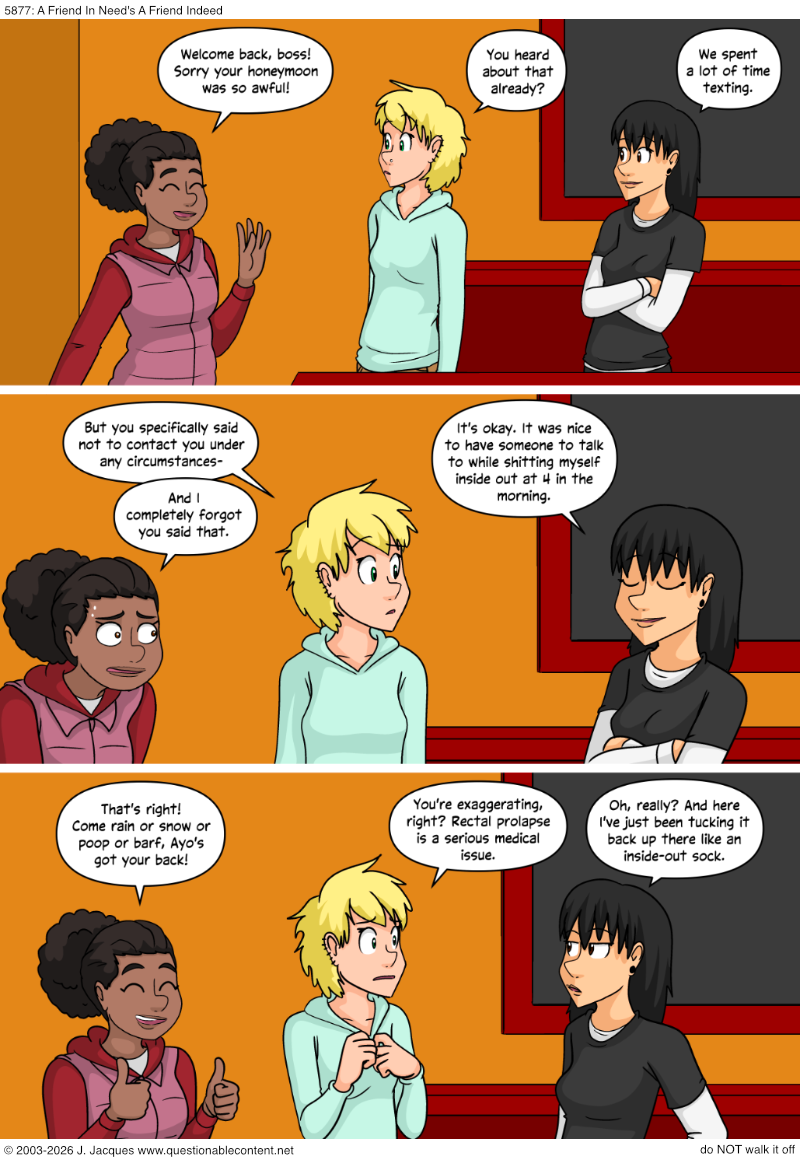 A Friend In Need's A Friend Indeed
