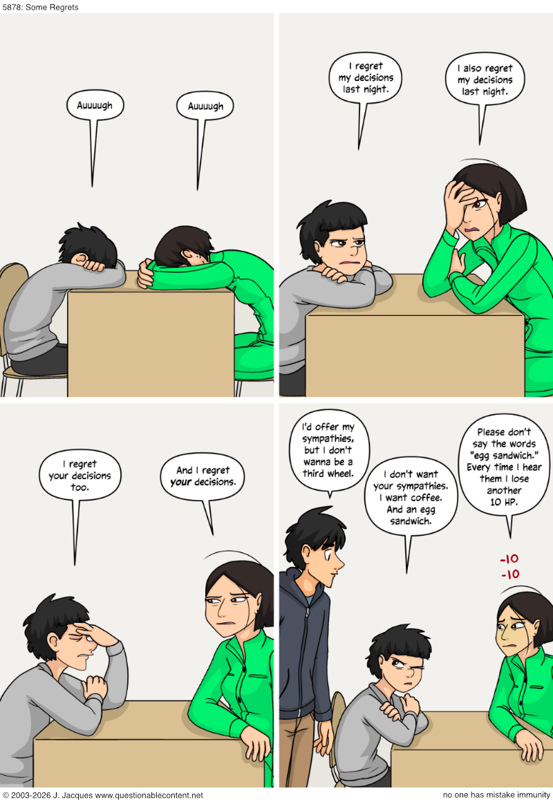 5878: Some Regrets